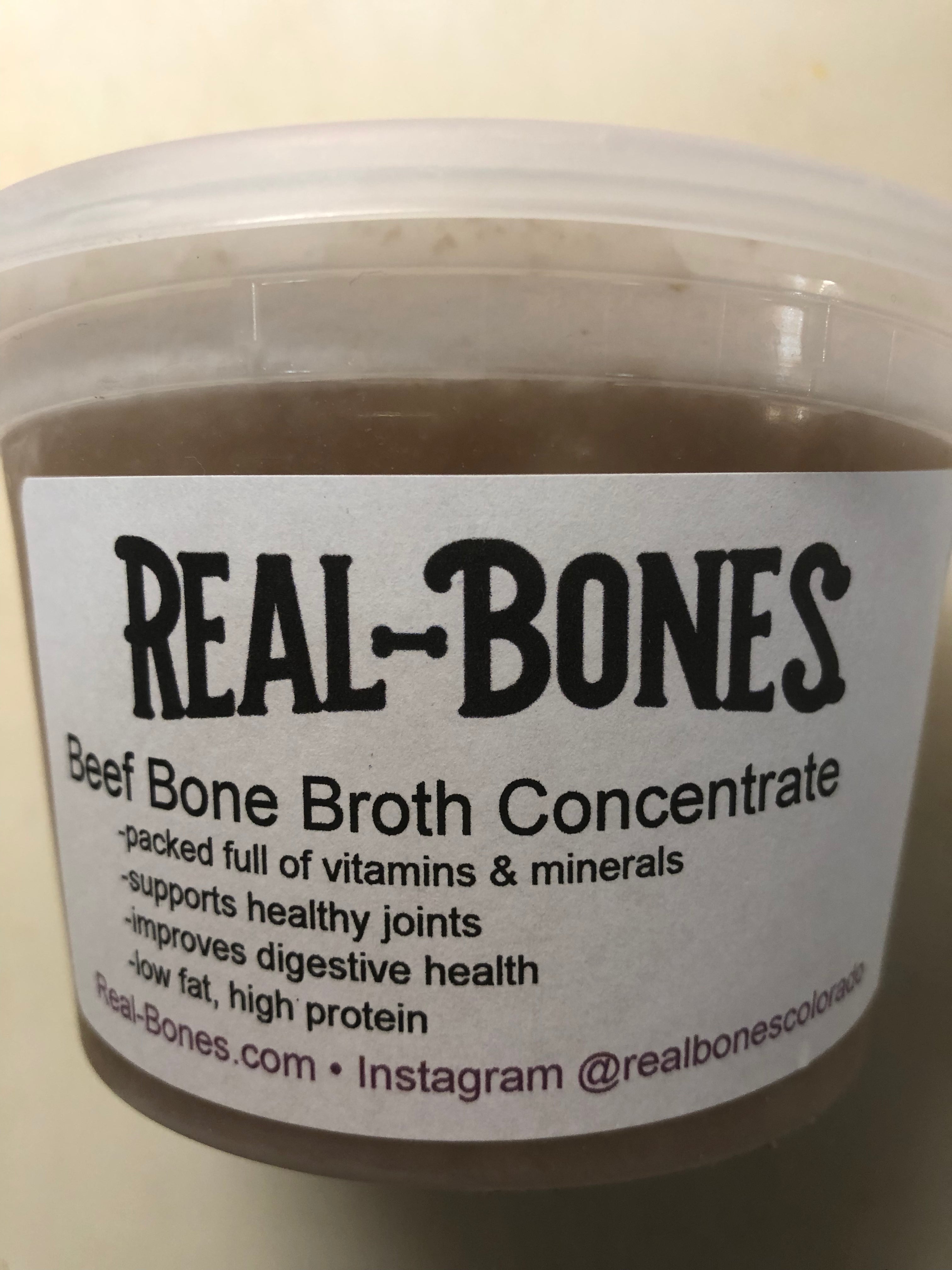 1pint Beef Bone Broth Concentrate(PLEASE READ DESCRIPTION) RealBones