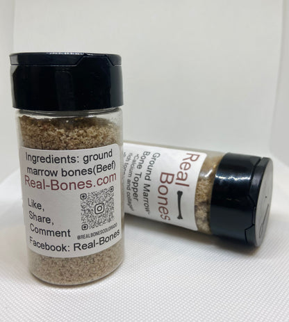 Ground Marrow Bone Topper, 2oz