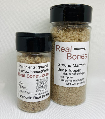 Ground Marrow Bone Topper, 2oz