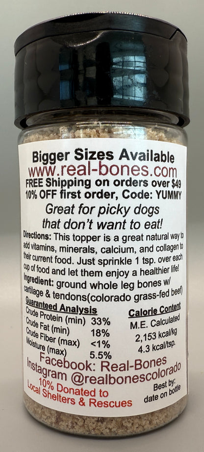 Ground Bone Topper, 2oz