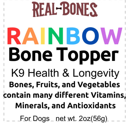 Rainbow Bone Topper, 2oz