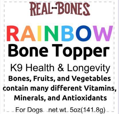 Rainbow Bone Topper, 5oz