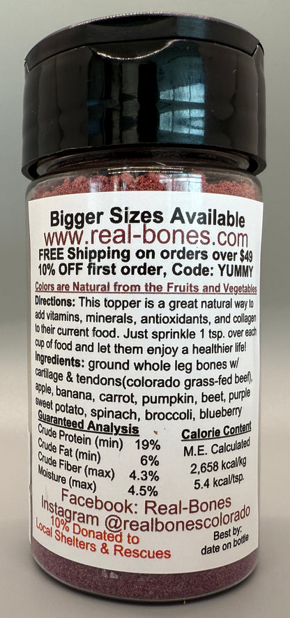 Rainbow Bone Topper, 2oz